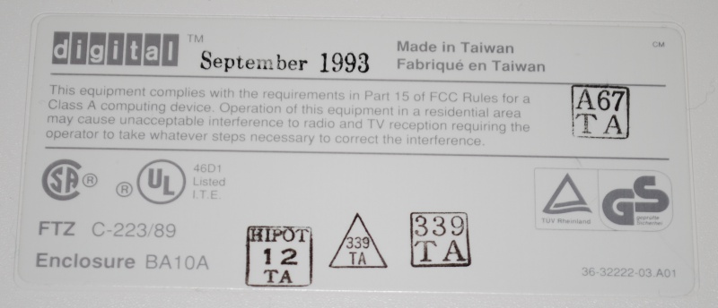 File:DEC VXT2000+ model plate.jpg